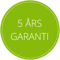 5 års garanti