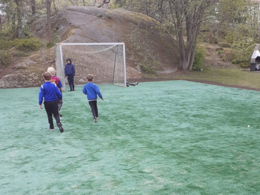 Bollplan hos BRF Sköndal