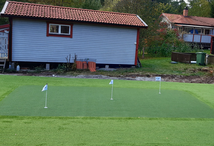 Golf- och sportyta på Ljusterö