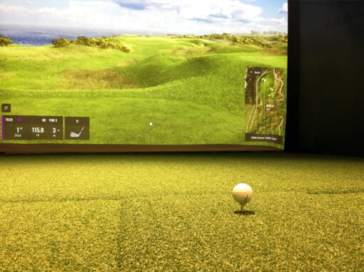 Inomhusgolf på Scandic Ariadne i Värtahamnen